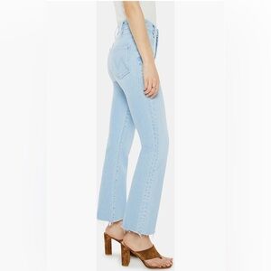 MOTHER Hustler Ankle Light Blue Flare Jeans sz 32
